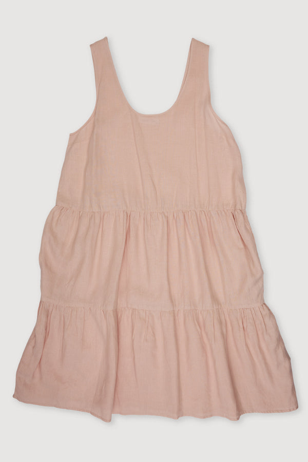 Re-Worn Womens Linen Dress