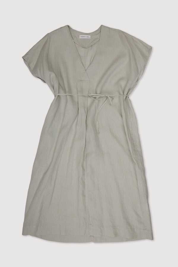 Re-Worn Womens Linen Dress