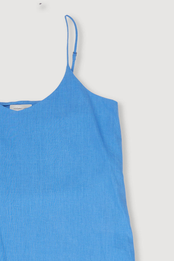 Re-Worn Womens Linen Slip Dress