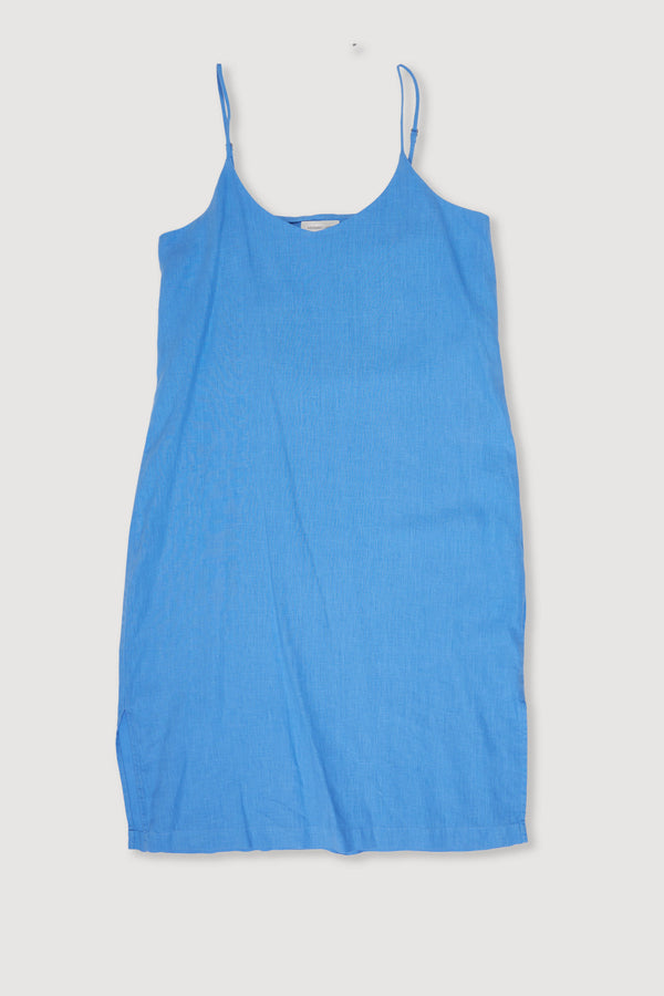 Re-Worn Womens Linen Slip Dress