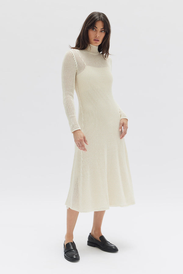 Re-Worn Salina Waffle Knit Dress