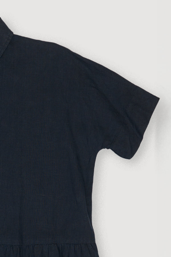 Re-Worn Womens Linen Shirt Dress