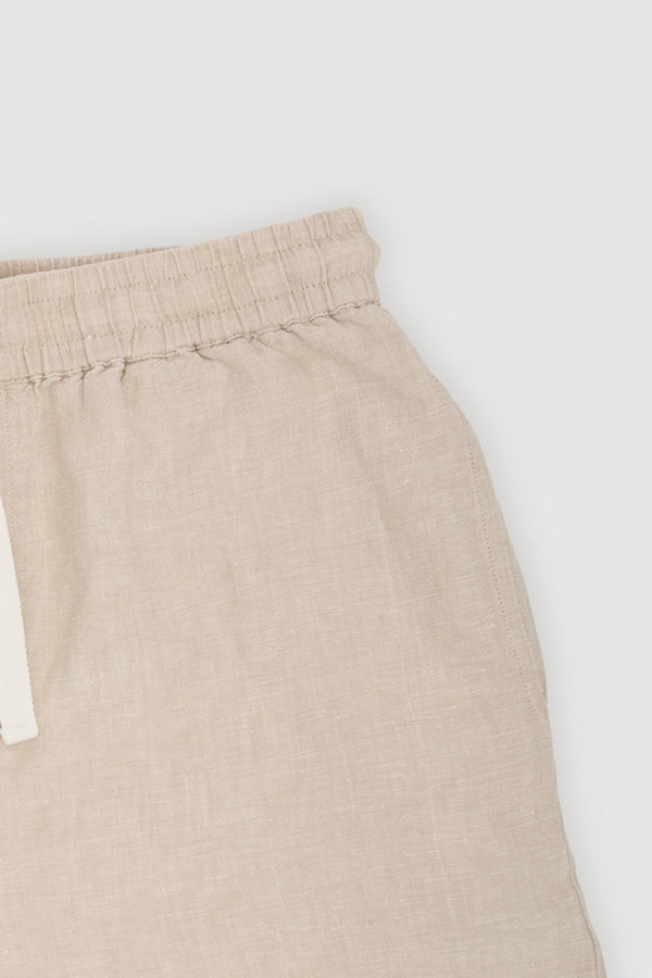 Re-Worn Womens Linen Relaxed Short