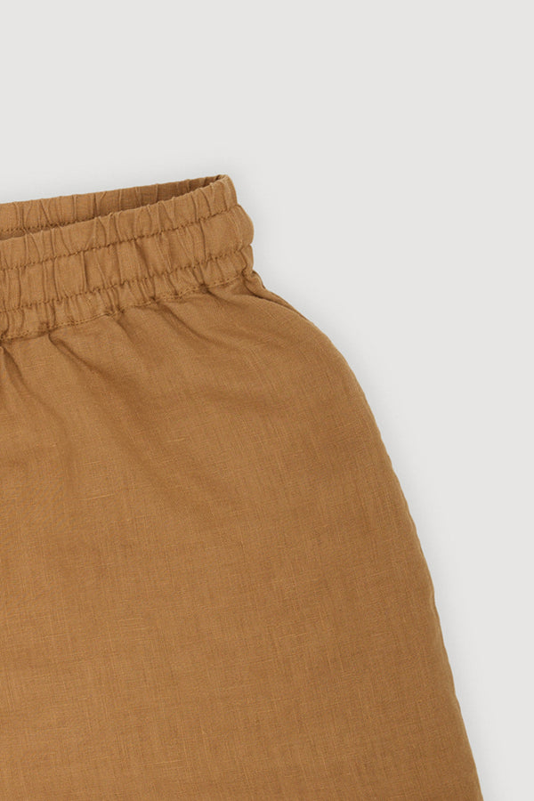 Re-Worn Womens Linen Relaxed Short