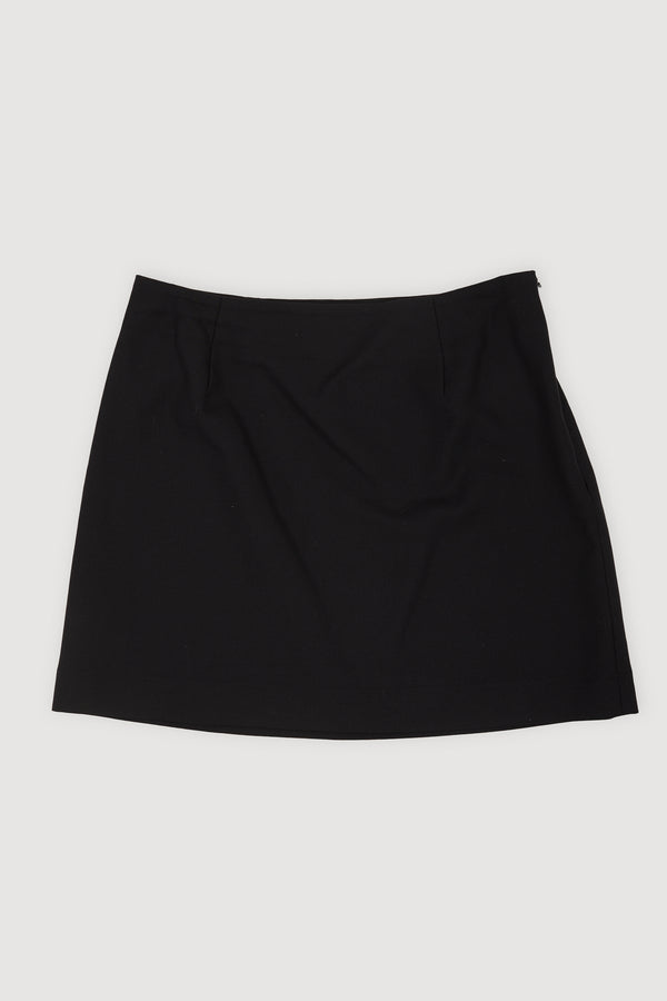 Re-Worn Womens Wool Mini Skirt