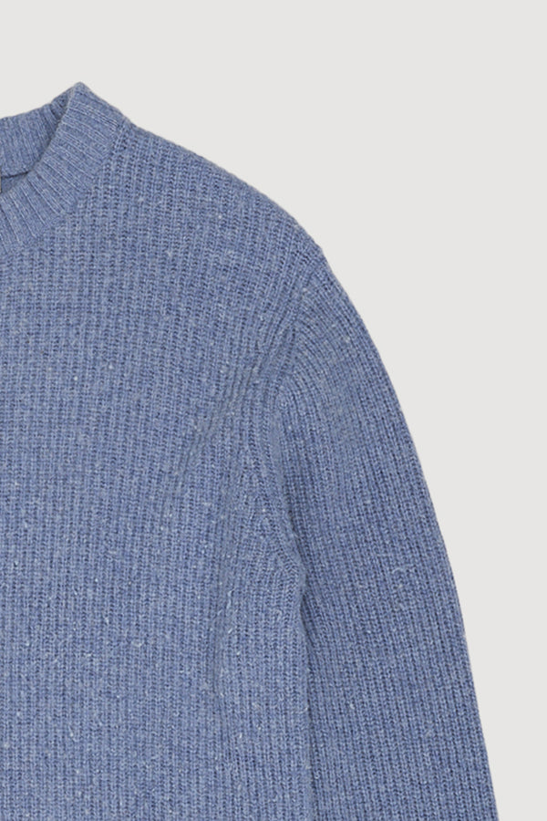 Re-Worn Womens Wool Blend Textured Sweater