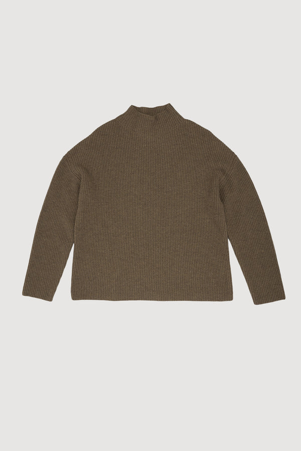 Re-Worn Womens Wool Textured Sweater