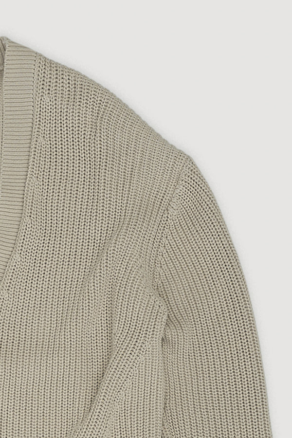 Re-Worn Womens Cotton Textured Cardigan