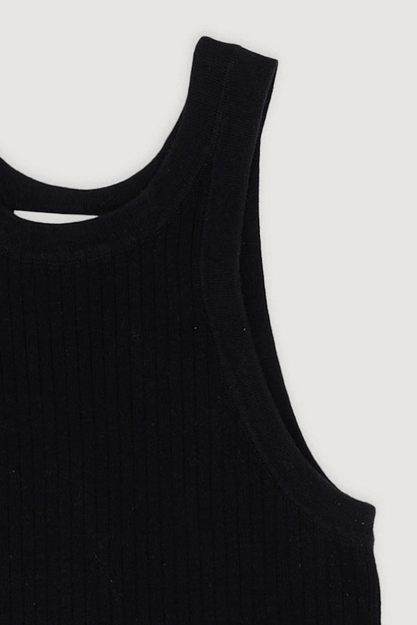 Re-Worn Womens Cotton Textured Tank