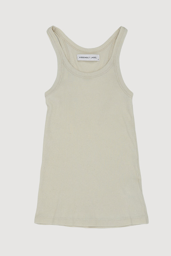 Re-Worn Womens Cotton Textured Tank
