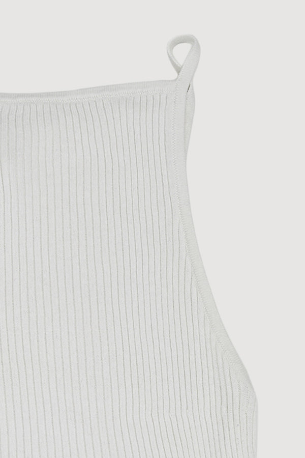 Re-Worn Womens Cotton Silk Blend Textured Tank