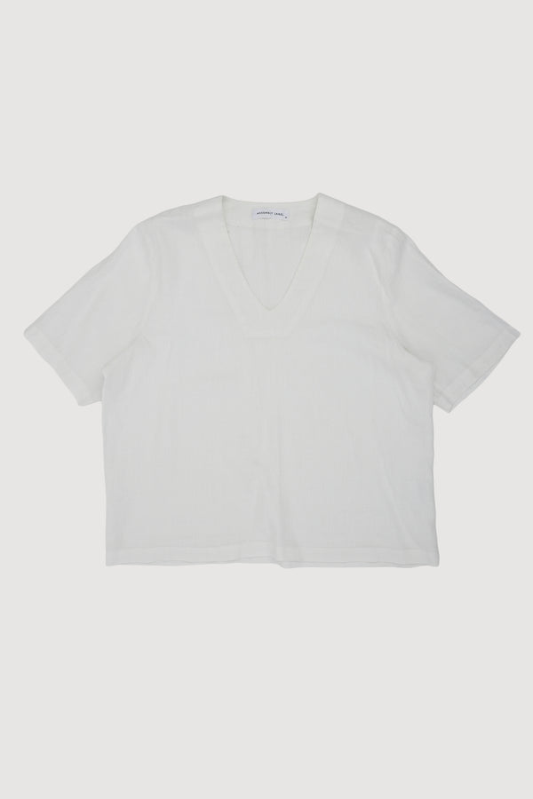 Re-Worn Womens Linen Top