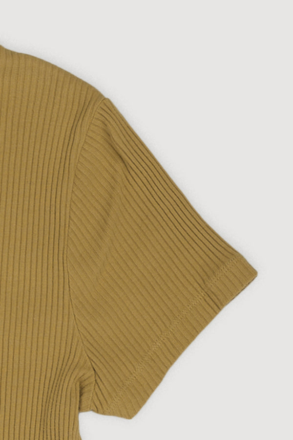 Re-Worn Womens Cotton Blend Textured Tee