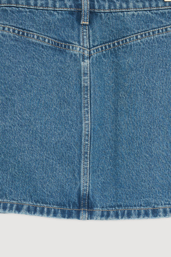 Re-Worn Callista Denim Mini Skirt