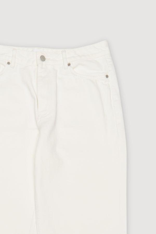Re-Worn Womens Cotton Denim Straight Leg Jean