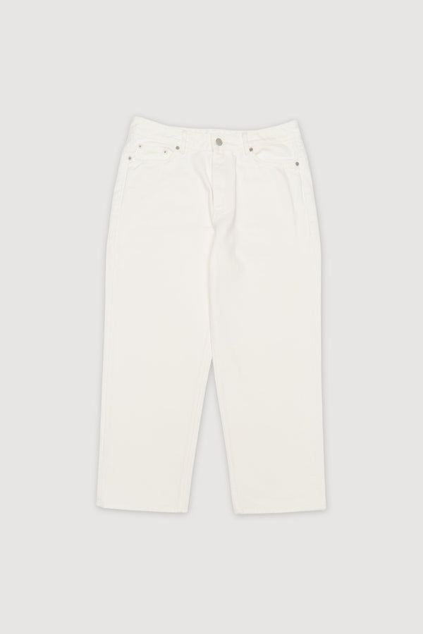 Re-Worn Womens Cotton Denim Straight Leg Jean