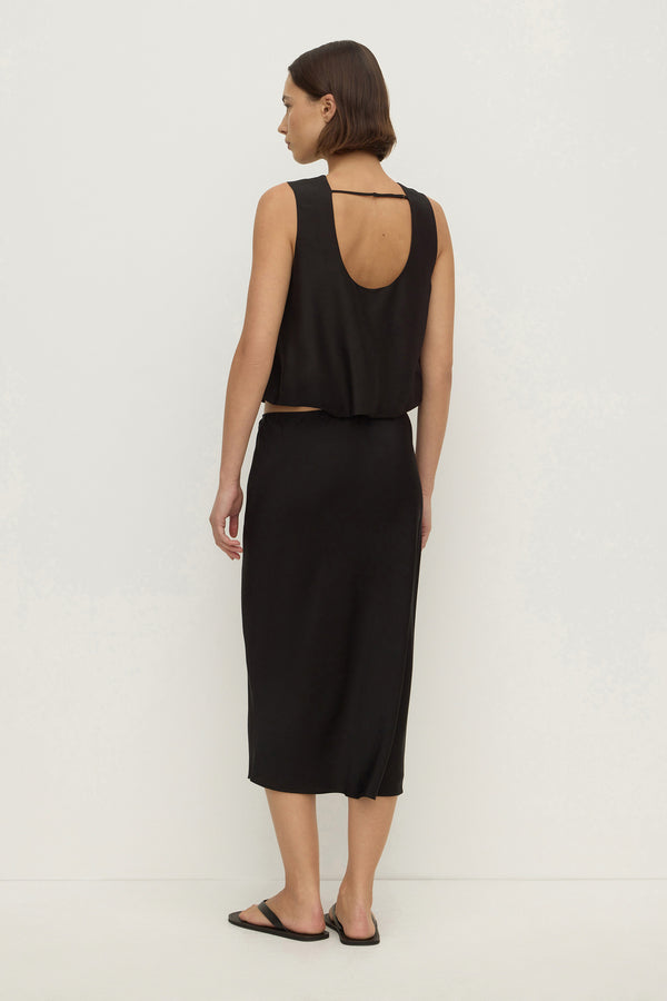 Amaris Silk Skirt