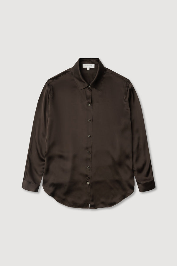 Re-Worn Womens Silk Long Sleeve Shirt