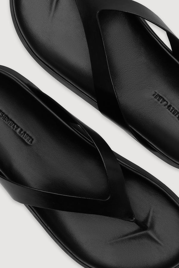 Mela Leather Thong