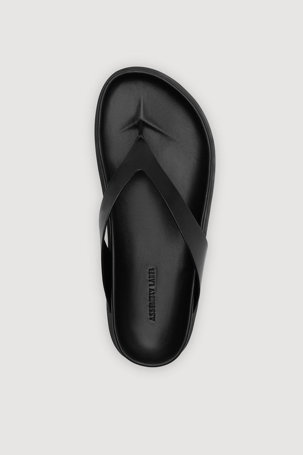 Mela Leather Thong