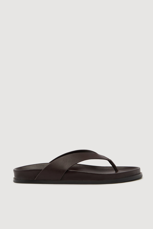 Mela Leather Thong