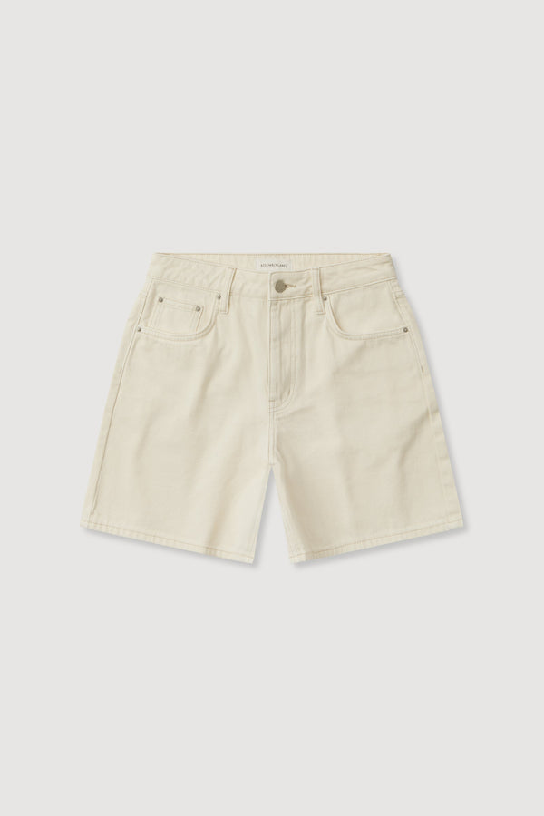 Re-Worn Mid Rise Vintage Denim Short