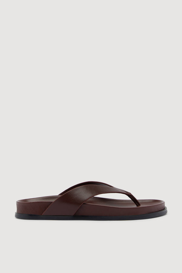 Mela Leather Thong