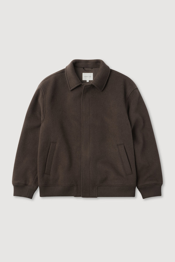 Harrington Wool Bomber Jacket