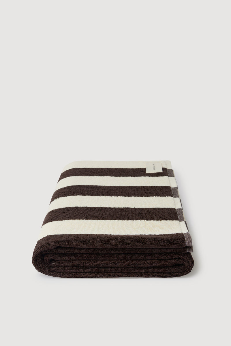 Signature Stripe Beach Towel