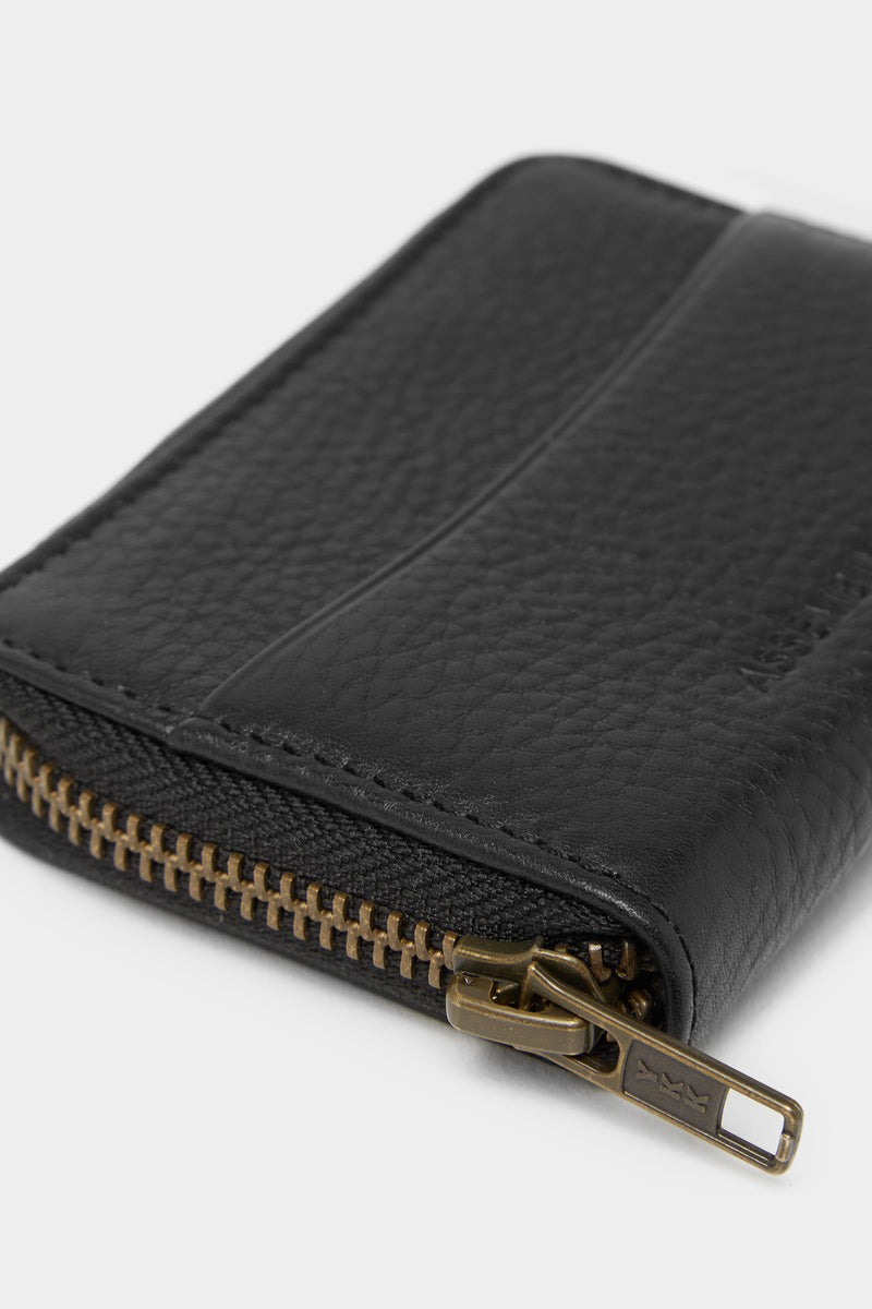Small Pebbled Leather Wallet