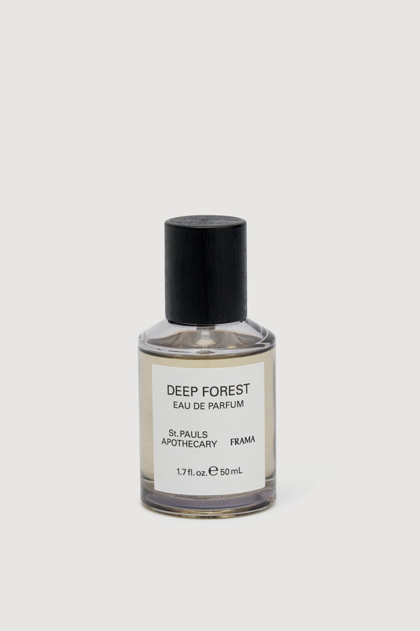 FRAMA Deep Forest EDP 50ml bottle against a white background.