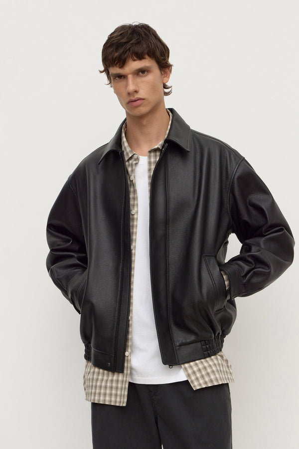 Bank Leather Jacket