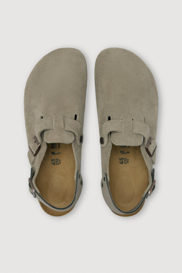 Birkenstock Tokio Taupe Suede Leather-2