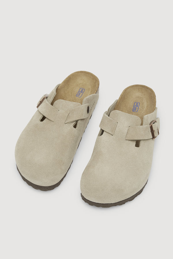 Birkenstock Boston SFB Suede Leather