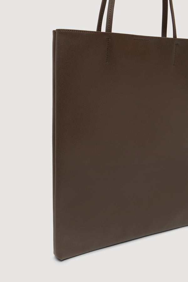 Callen Leather Shoulder Bag Walnut_2