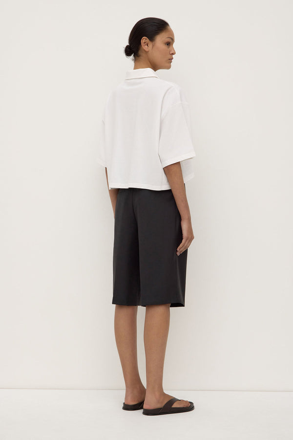 Re-Worn Callie Cropped Polo