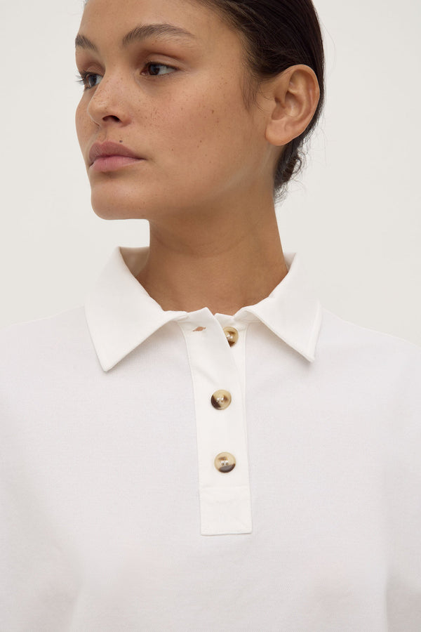 Re-Worn Callie Cropped Polo