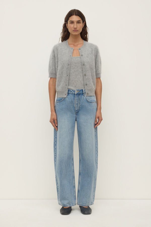 Carina_Wool_Short_Sleeve_Cardigan_Grey_Marle_2089