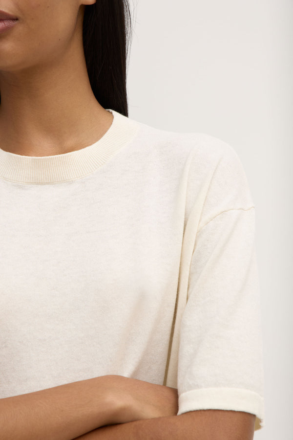 Cotton Cashmere Tee