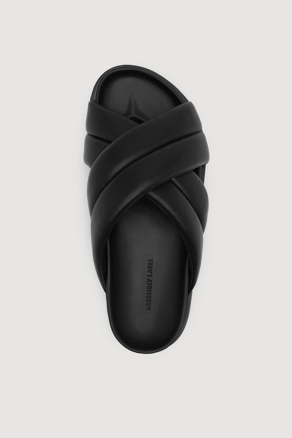 Dana Padded Leather Slide