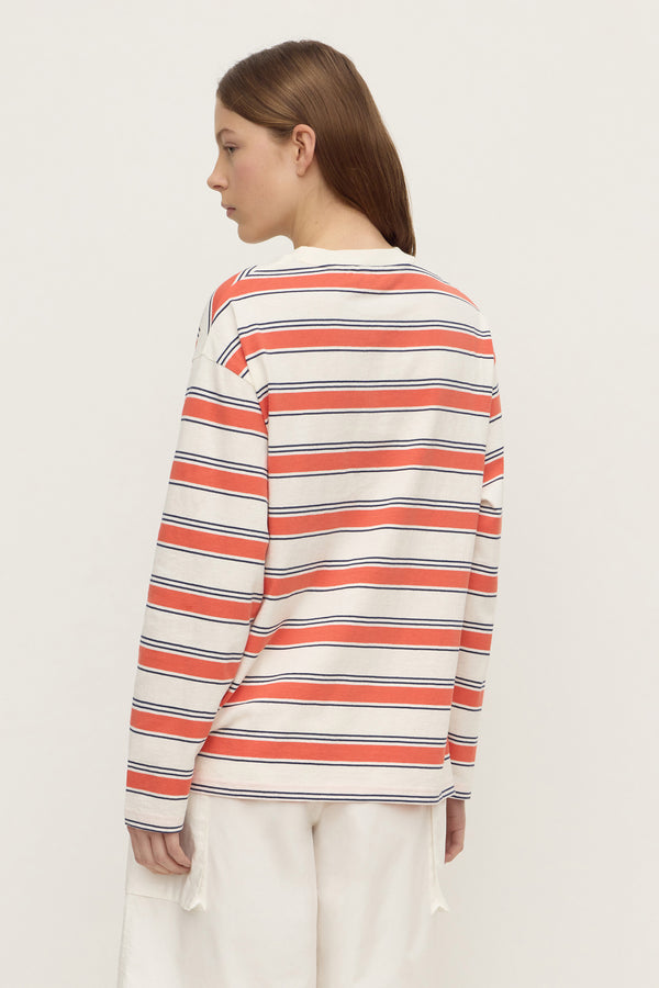 Eliana Stripe Long Sleeve Tee