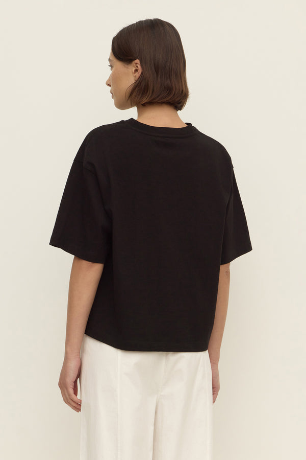 Ellie V Neck Oversized Tee