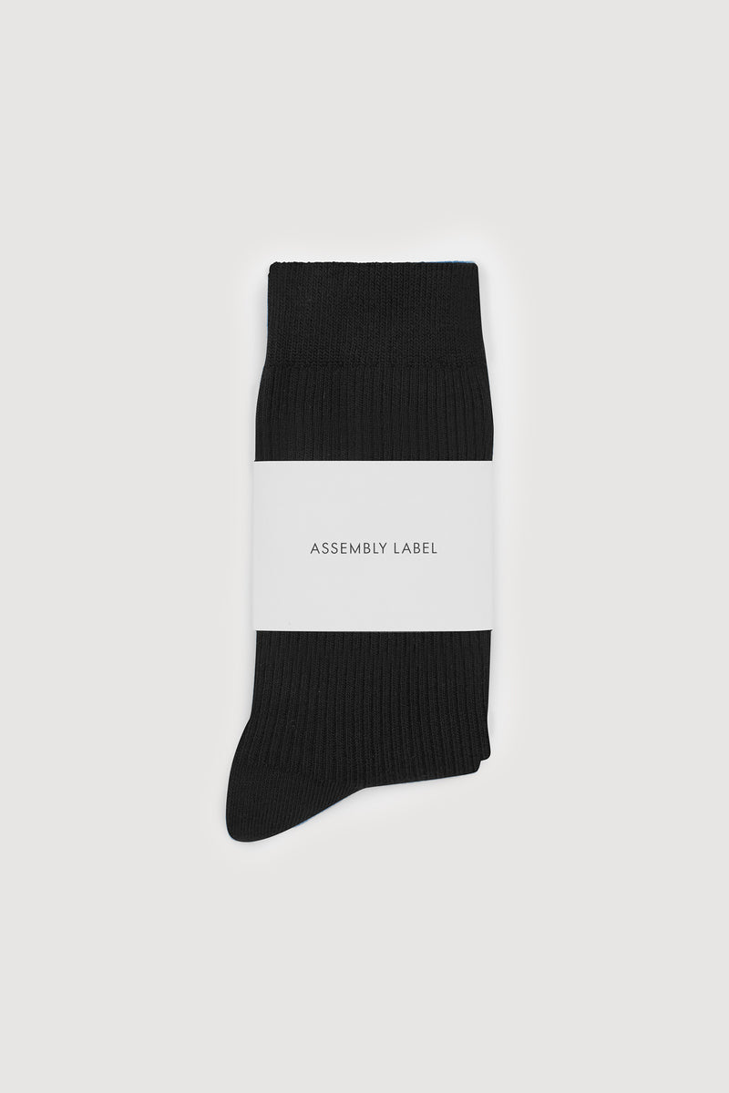 OG LABEL SOCKS BLACK ブラックアイパッチ ソックス OG LABEL