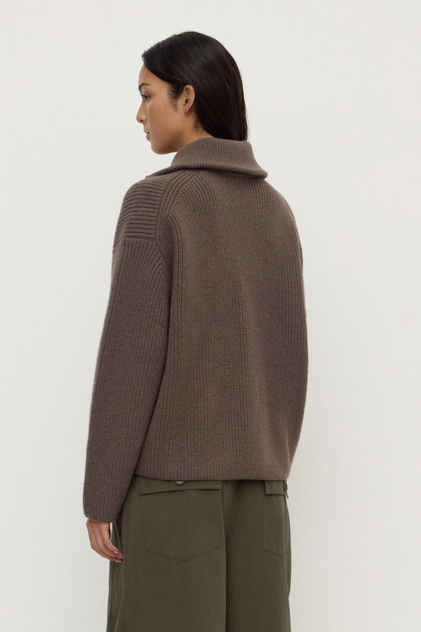 Esther_Zip_Through_Sweater_Bark_1103