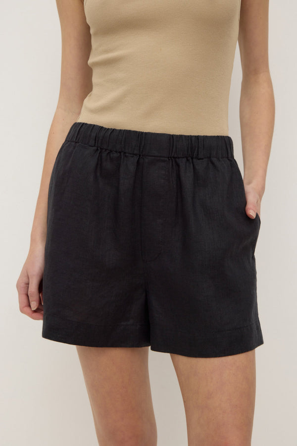 Re-Worn Everyday Linen Short
