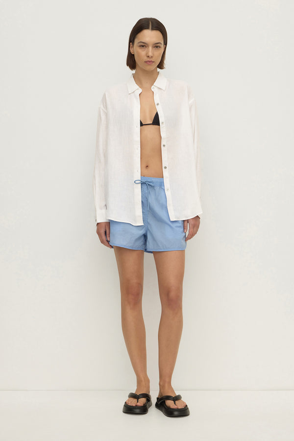Womens Everyday Linen Long Sleeve Shirt