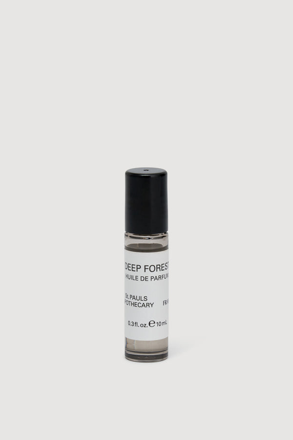 FRAMA deep forest travel size bottle 10ml perfume oil against a white background.