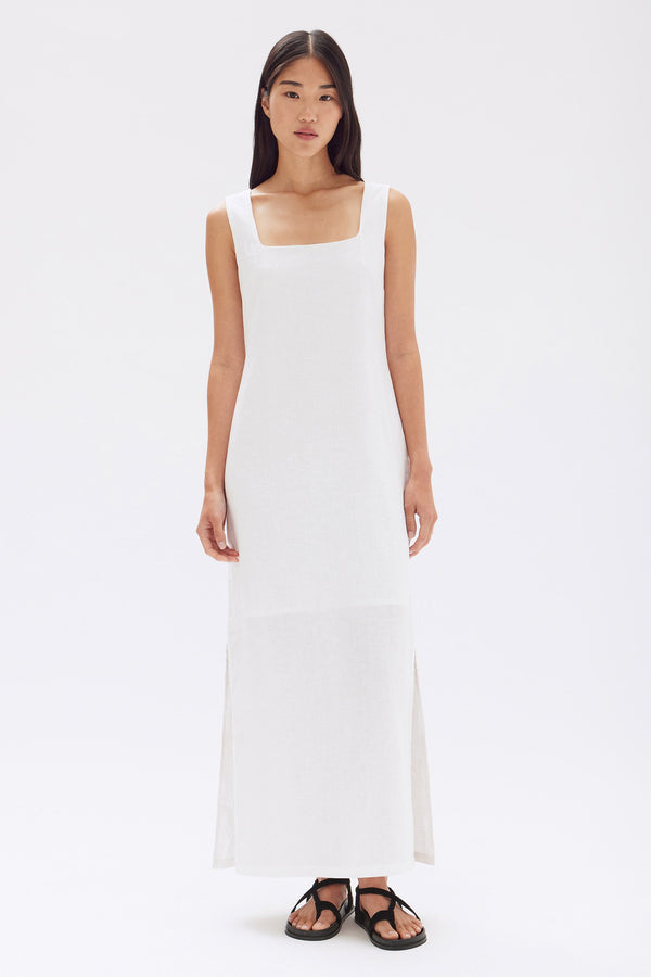 Re-Worn Georgina Linen Maxi Dress