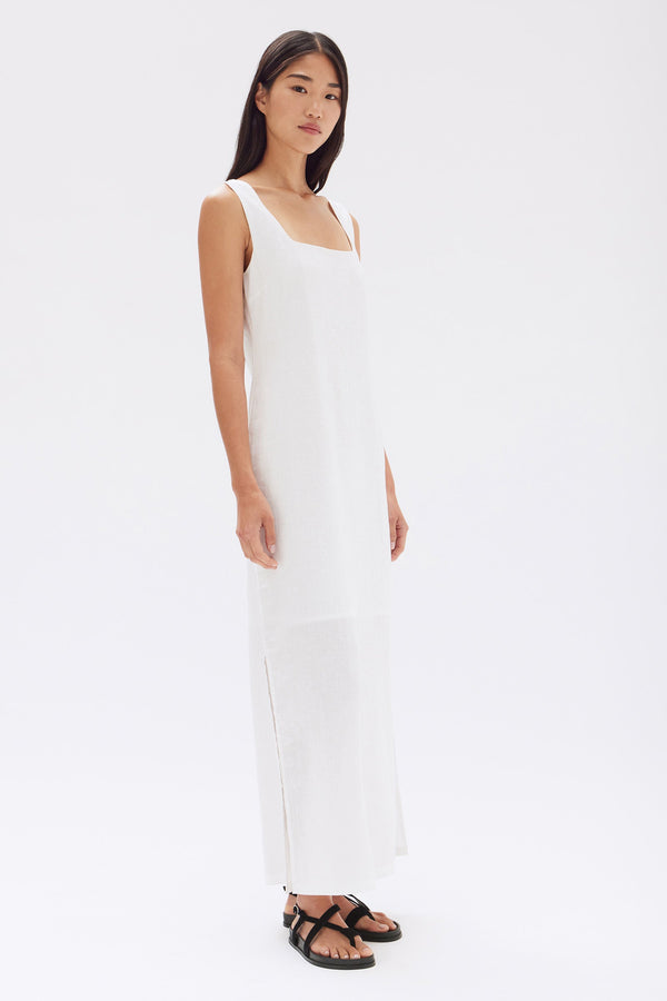 Re-Worn Georgina Linen Maxi Dress