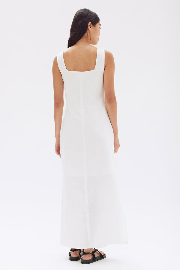 Re-Worn Georgina Linen Maxi Dress